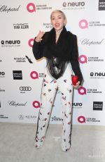 MILEY CYRUS at Elton John Aids Foundation’s Oscar Viewing Party