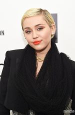 MILEY CYRUS at Elton John Aids Foundation’s Oscar Viewing Party
