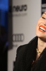 MILEY CYRUS at Elton John Aids Foundation’s Oscar Viewing Party