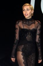 MILEY CYRUS at Tom Ford Womenswear Collection Presentation in Los Angeles