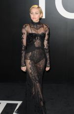 MILEY CYRUS at Tom Ford Womenswear Collection Presentation in Los Angeles