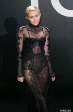 MILEY CYRUS at Tom Ford Womenswear Collection Presentation in Los Angeles