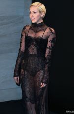 MILEY CYRUS at Tom Ford Womenswear Collection Presentation in Los Angeles