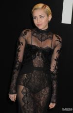 MILEY CYRUS at Tom Ford Womenswear Collection Presentation in Los Angeles