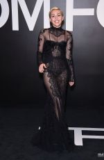 MILEY CYRUS at Tom Ford Womenswear Collection Presentation in Los Angeles