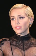 MILEY CYRUS at Tom Ford Womenswear Collection Presentation in Los Angeles