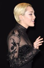 MILEY CYRUS at Tom Ford Womenswear Collection Presentation in Los Angeles