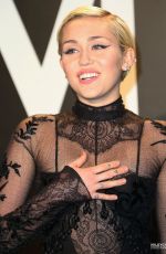 MILEY CYRUS at Tom Ford Womenswear Collection Presentation in Los Angeles