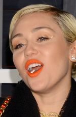 MILEY CYRUS at Vanity Fair Oscar Party in Hollywood