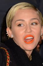 MILEY CYRUS at Vanity Fair Oscar Party in Hollywood