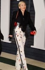 MILEY CYRUS at Vanity Fair Oscar Party in Hollywood
