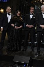 MILEY CYRUS Performs at Saturday Night Live 40th Anniversary Special