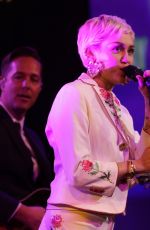 MILEY CYRUS Performs at Saturday Night Live 40th Anniversary Special