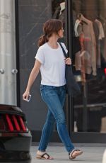 MINKA KELLY in Jeans Out Shopping in Los Angeles 1902