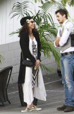 MINNIE DRIVER Out for Lunch in Los Angeles