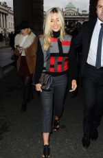 mollie king - daks fashion show in london 2/20/2015
