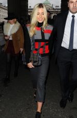 mollie king - daks fashion show in london 2/20/2015
