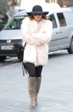 MYLEENE KLASS Arrives at Smooth FM in London