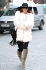 MYLEENE KLASS Arrives at Smooth FM in London