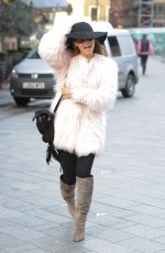 MYLEENE KLASS Arrives at Smooth FM in London