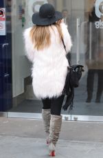 MYLEENE KLASS Arrives at Smooth FM in London