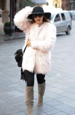 MYLEENE KLASS Arrives at Smooth FM in London