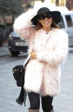 MYLEENE KLASS Arrives at Smooth FM in London
