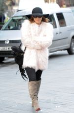 MYLEENE KLASS Arrives at Smooth FM in London