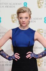 NATALIE DORMER at 2015 EE British Academy Film Awards in London