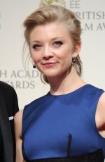 NATALIE DORMER at 2015 EE British Academy Film Awards in London