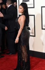 NICKI MINAJ at 2015 Grammy Awards in Los Angeles