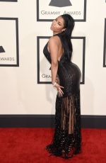 NICKI MINAJ at 2015 Grammy Awards in Los Angeles