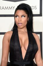 NICKI MINAJ at 2015 Grammy Awards in Los Angeles