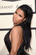 NICKI MINAJ at 2015 Grammy Awards in Los Angeles