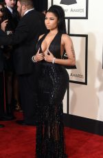 NICKI MINAJ at 2015 Grammy Awards in Los Angeles