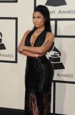 NICKI MINAJ at 2015 Grammy Awards in Los Angeles