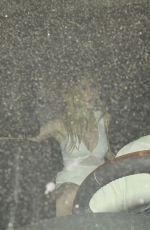 NICOLA PELTZ Arrives at Chateau Marmont in West Hollywood
