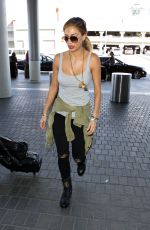 NICOLE SCHERZINGER Arrives at LAX Airport in Los Angeles 2402