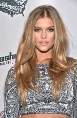 NINA AGDAL at 2015 Sports Illustrated Swimsuit Issue Celebration in New York