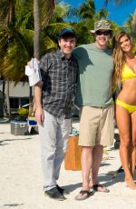 NINA AGDAL - Travel Channel: Beach Week 2015 Photoshoot