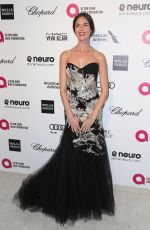 ODETTE ANNABLE at Elton John Aids Foundation’s Oscar Viewing Party