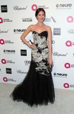 ODETTE ANNABLE at Elton John Aids Foundation’s Oscar Viewing Party