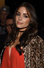 OLIVIA CULPO at bcbgmaxazria Fashion Show in New York