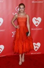 OLIVIA HOLT at 2015 Musicares Person of the Year Gala Honoring Bob Dylan