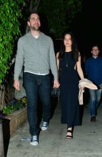 OLIVIA MUNN and Aaron Rodgers Night Out in Beverly Hills