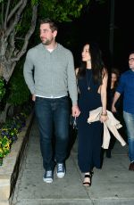 OLIVIA MUNN and Aaron Rodgers Night Out in Beverly Hills
