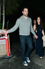 OLIVIA MUNN and Aaron Rodgers Night Out in Beverly Hills