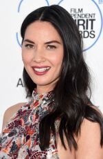OLIVIA MUNN at 2015 Film Independent Spirit Awards in Santa Monica