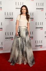 OLIVIA WILDE at Elle Style Awards in London