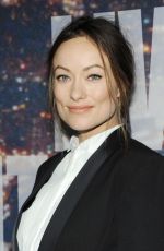 OLIVIA WILDE at SNL 40th Anniversary Celebration in New York